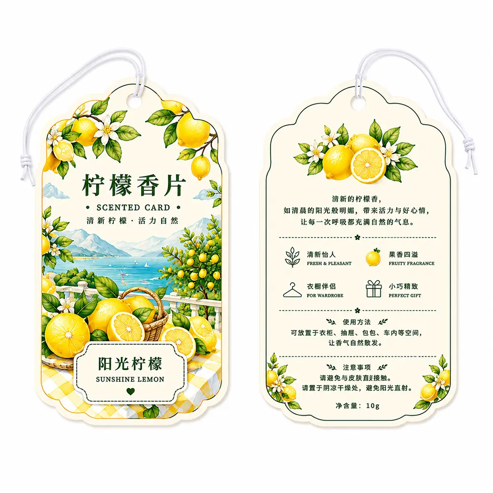 Désodorisant suspendu Sunshine Lemon