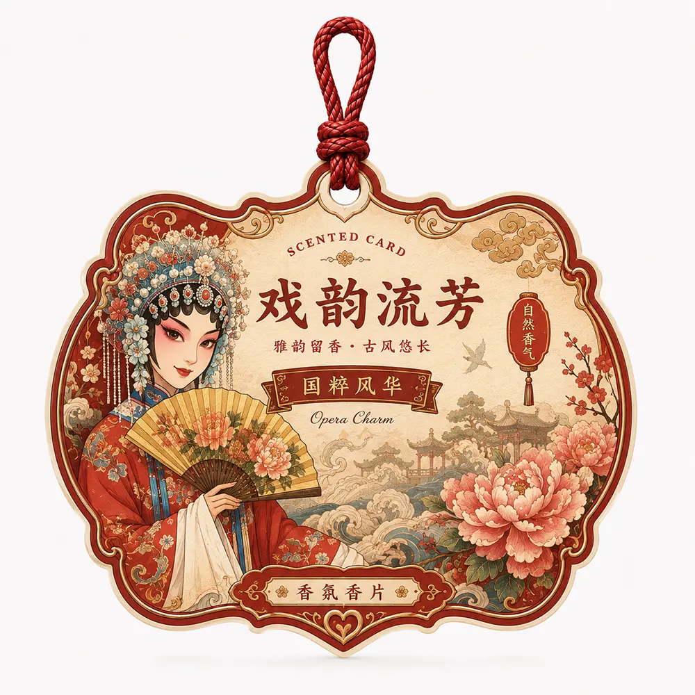 Désodorisant suspendu pour l’opéra chinois