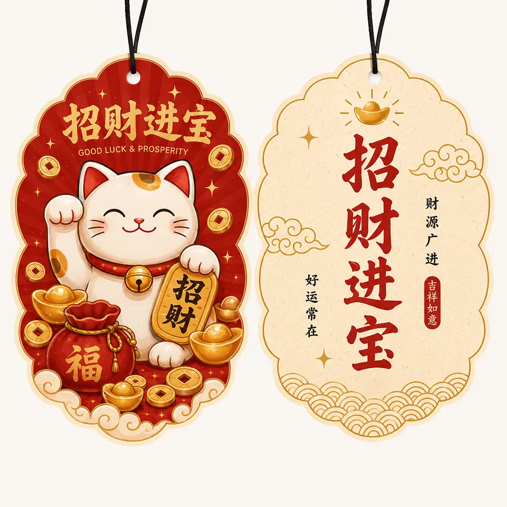 Désodorisant suspendu Fortune Cat