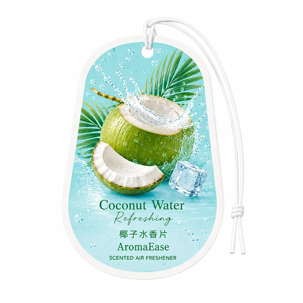 Désodorisant suspendu à l’eau de coco