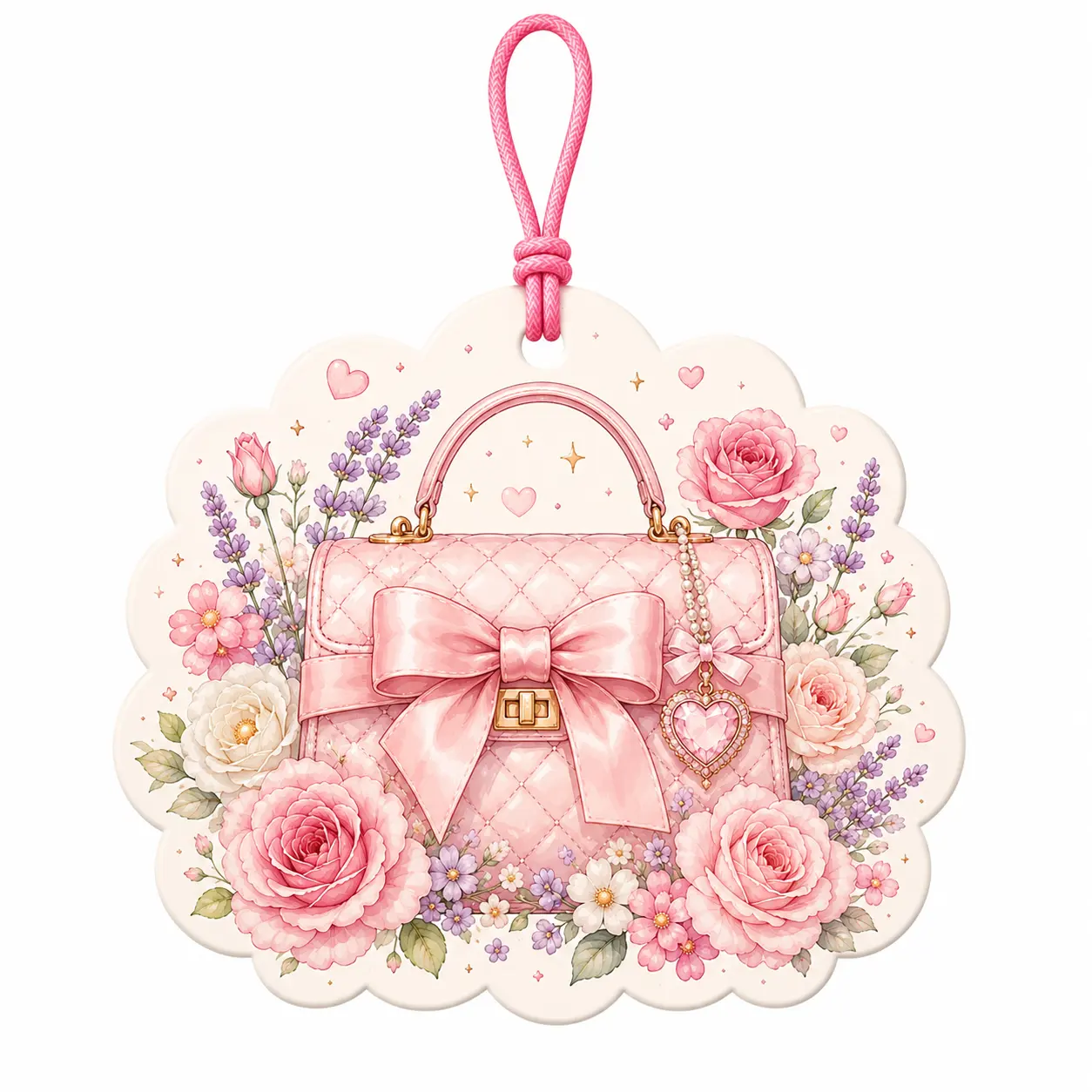Désodorisant d’air pour sac à main Romantic Bloom