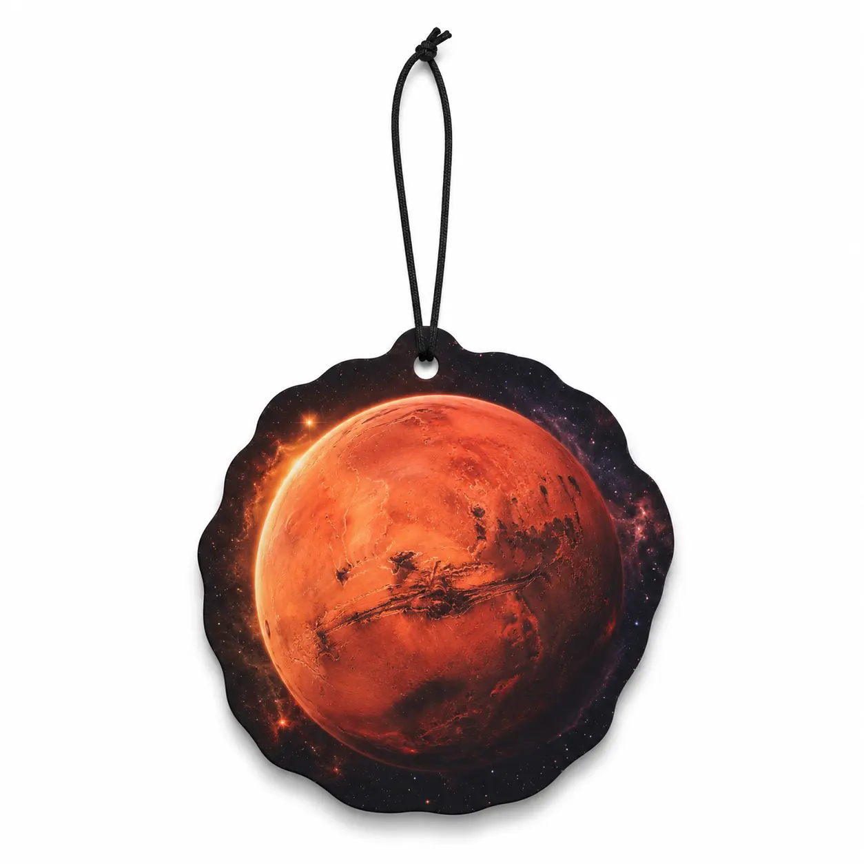 Désodorisant suspendu pour la planète Mars