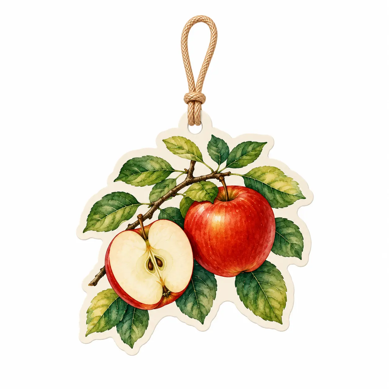 Désodorisant suspendu aux pommes