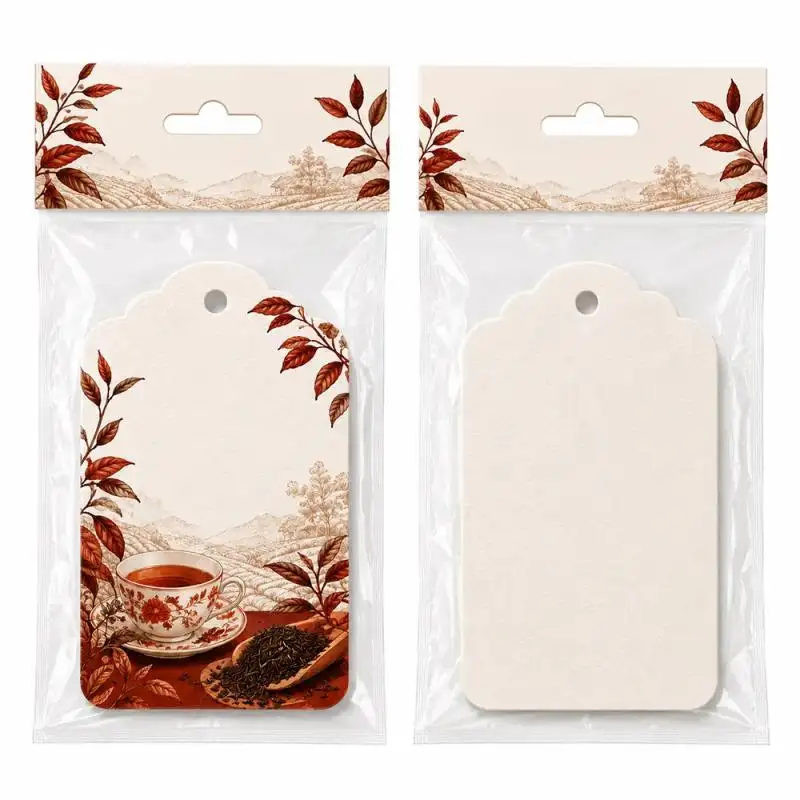 Cartes parfumées pour cadeaux de thé